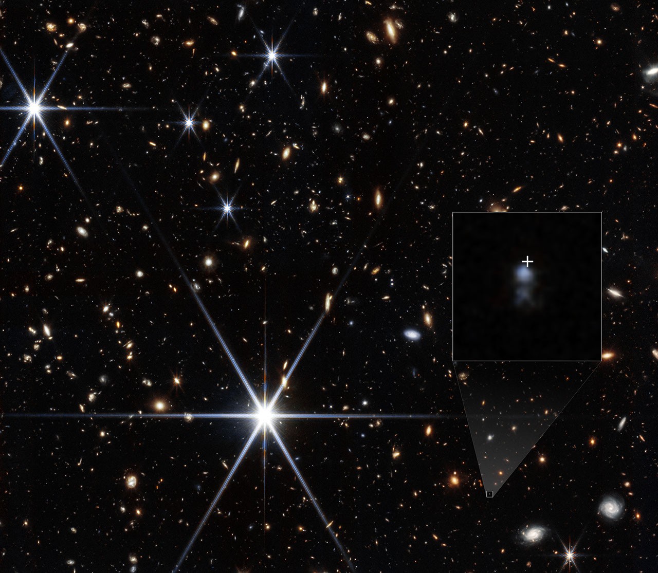Webb NIRCam image of the faint host galaxy of FRB 20240304B