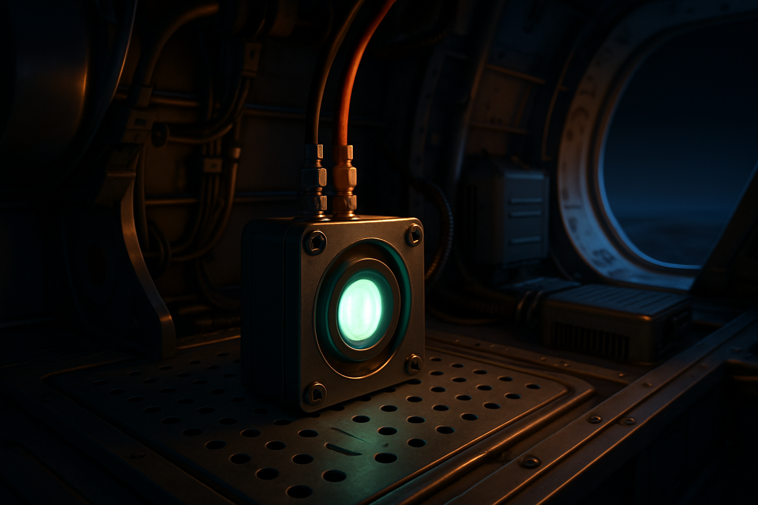 Compact tritium-powered betavoltaic module feeding a shadow-tolerant payload while the rest of a spacecraft runs on traditional systems