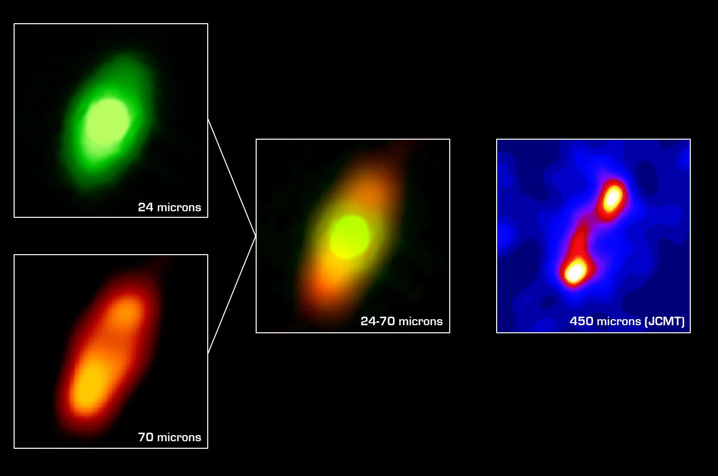 Infrared image of the dust disk surrounding the nearby star Fomalhaut