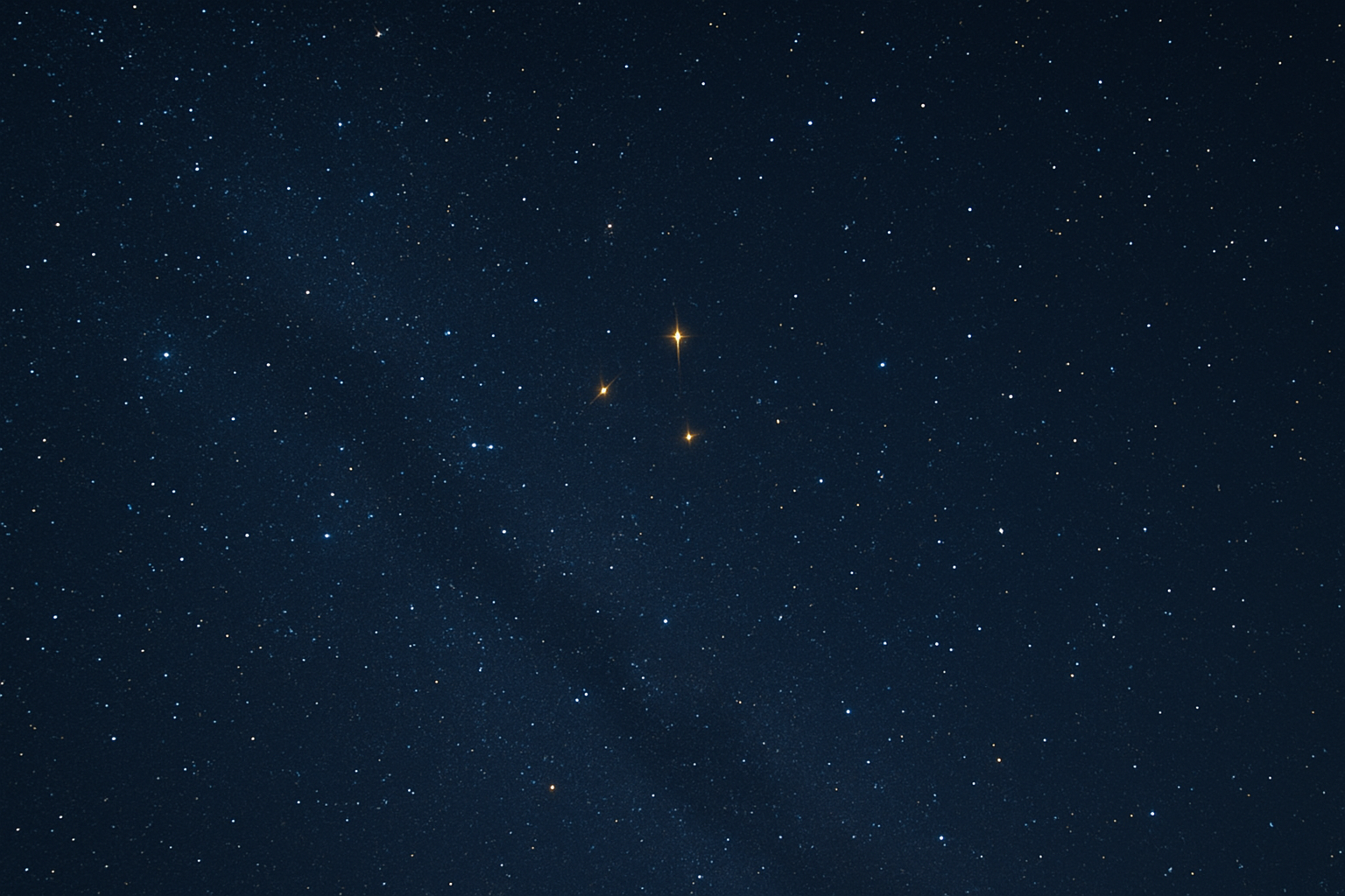 A late-summer star field in the direction of the Sagitta constellation.